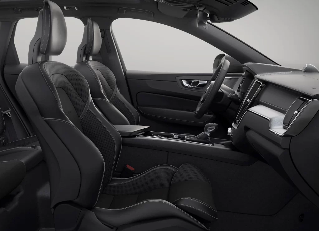 Volvo Interior Side View Black Photography