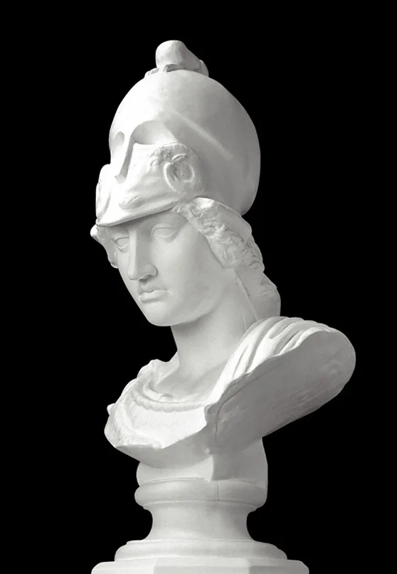 Classical Warrior Armor Bust Sculpture Photo Reference