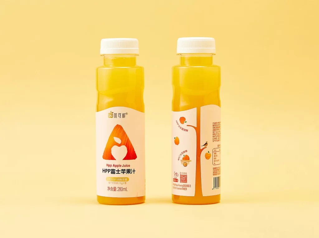Weikexian Apple Juice Bottle Design