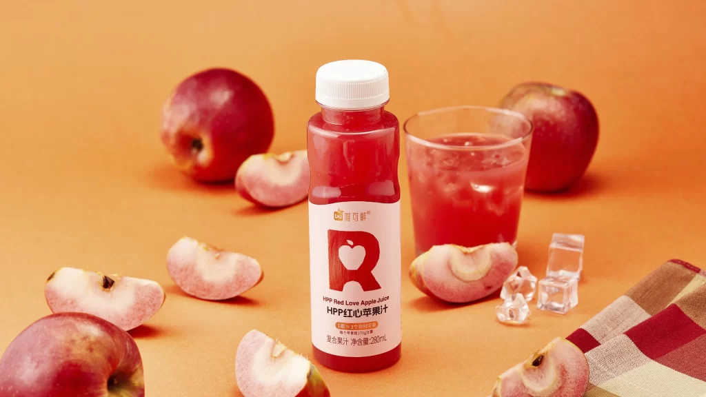 Weikexian Apple Juice Bottle View