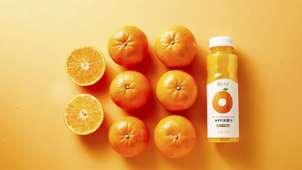 Weikexian Orange Juice Bottle View