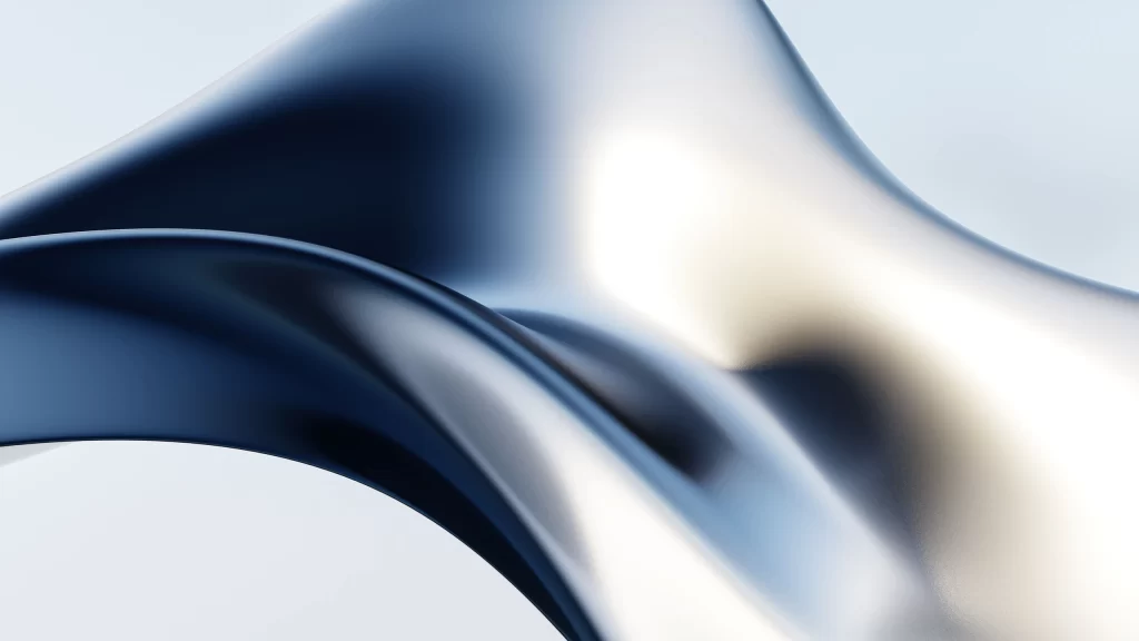White Liquid Vivid 3D Background