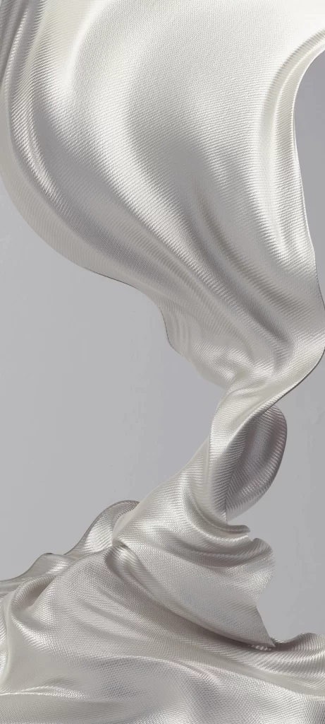 Gray Liquid Layered 3D Background