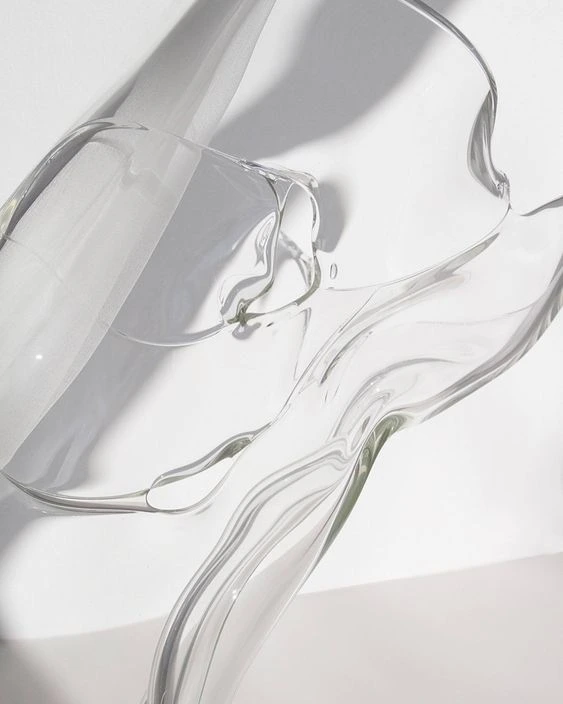 White Abstract Ethereal Gradient Background