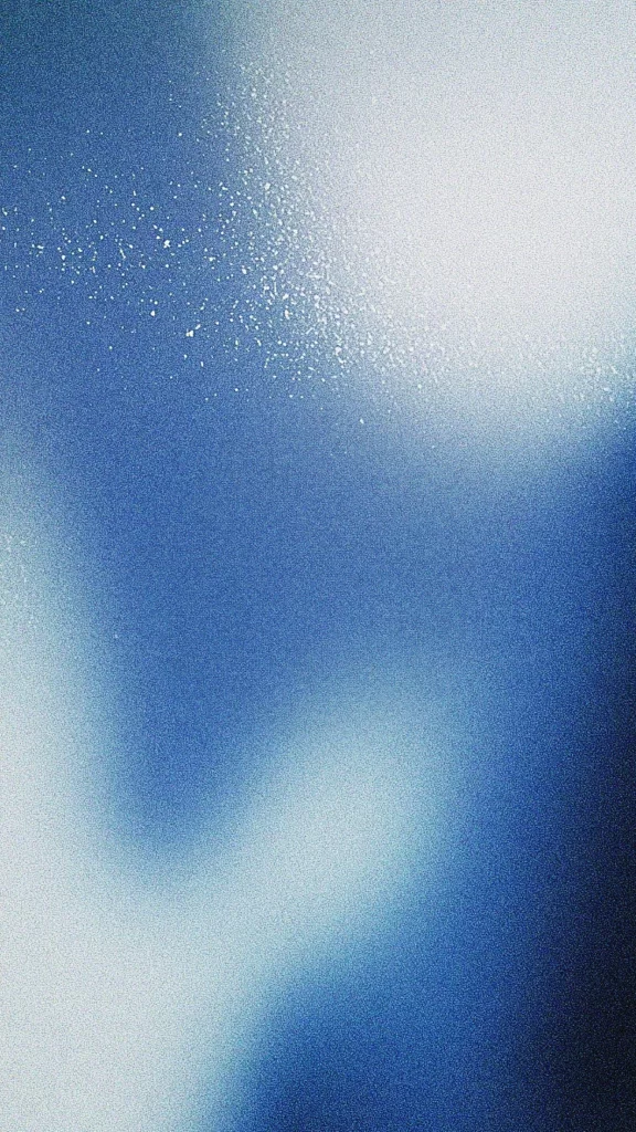Blue Blur Bokeh Abstract Background