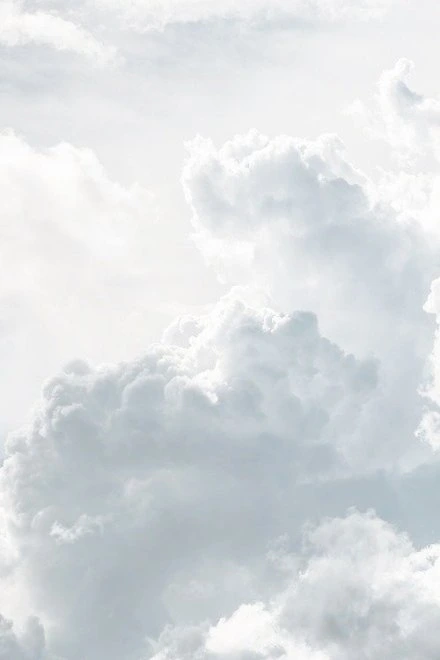 White Cloud Nature Background