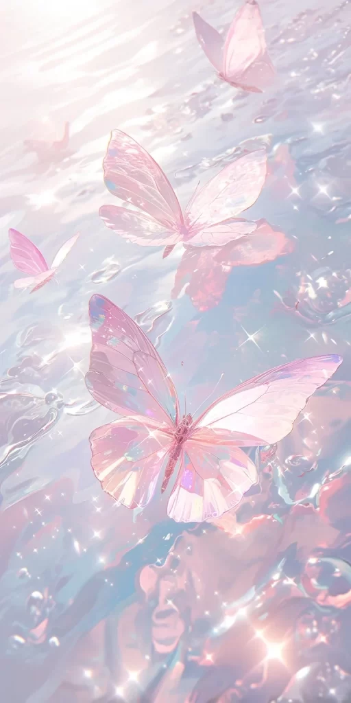 White Dynamic Nature Background