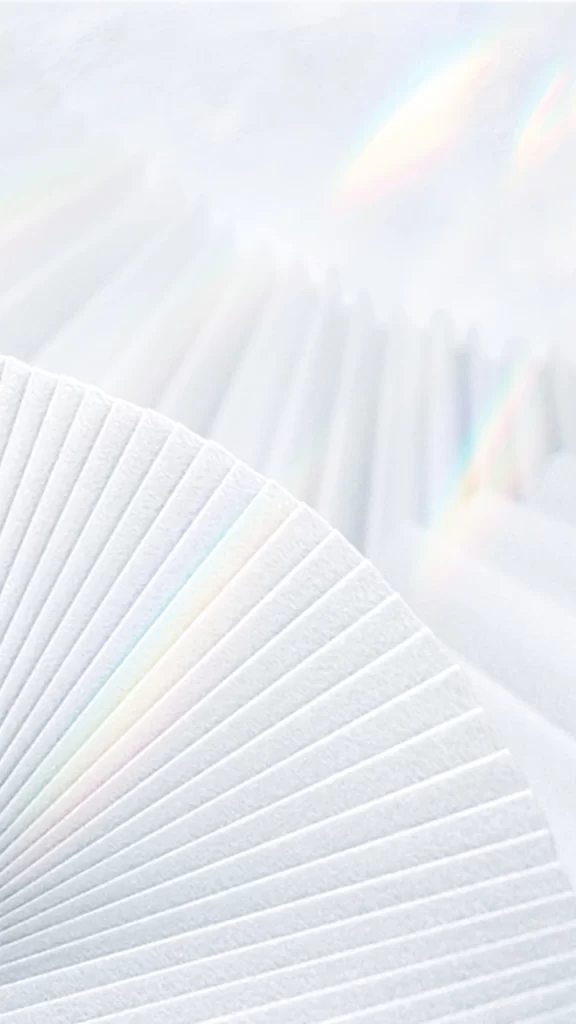 White Flow Abstract Background