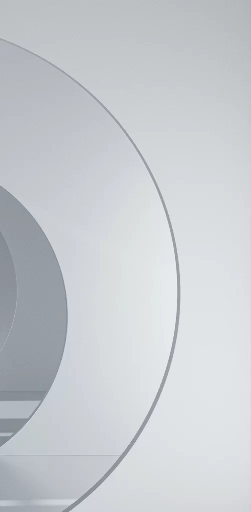White Glow Geometric Background