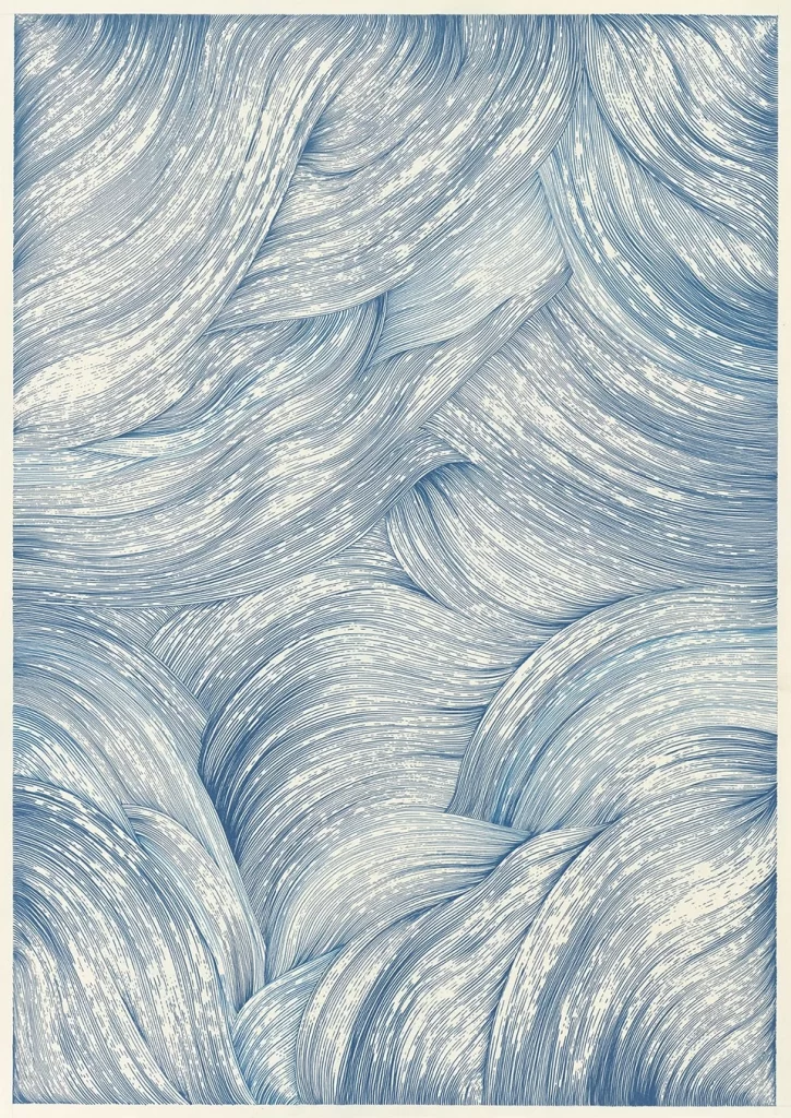White Glow Texture Background