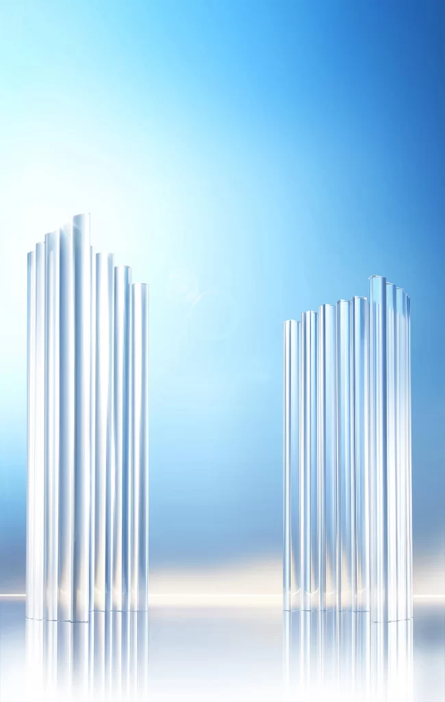 White Line 3D Background