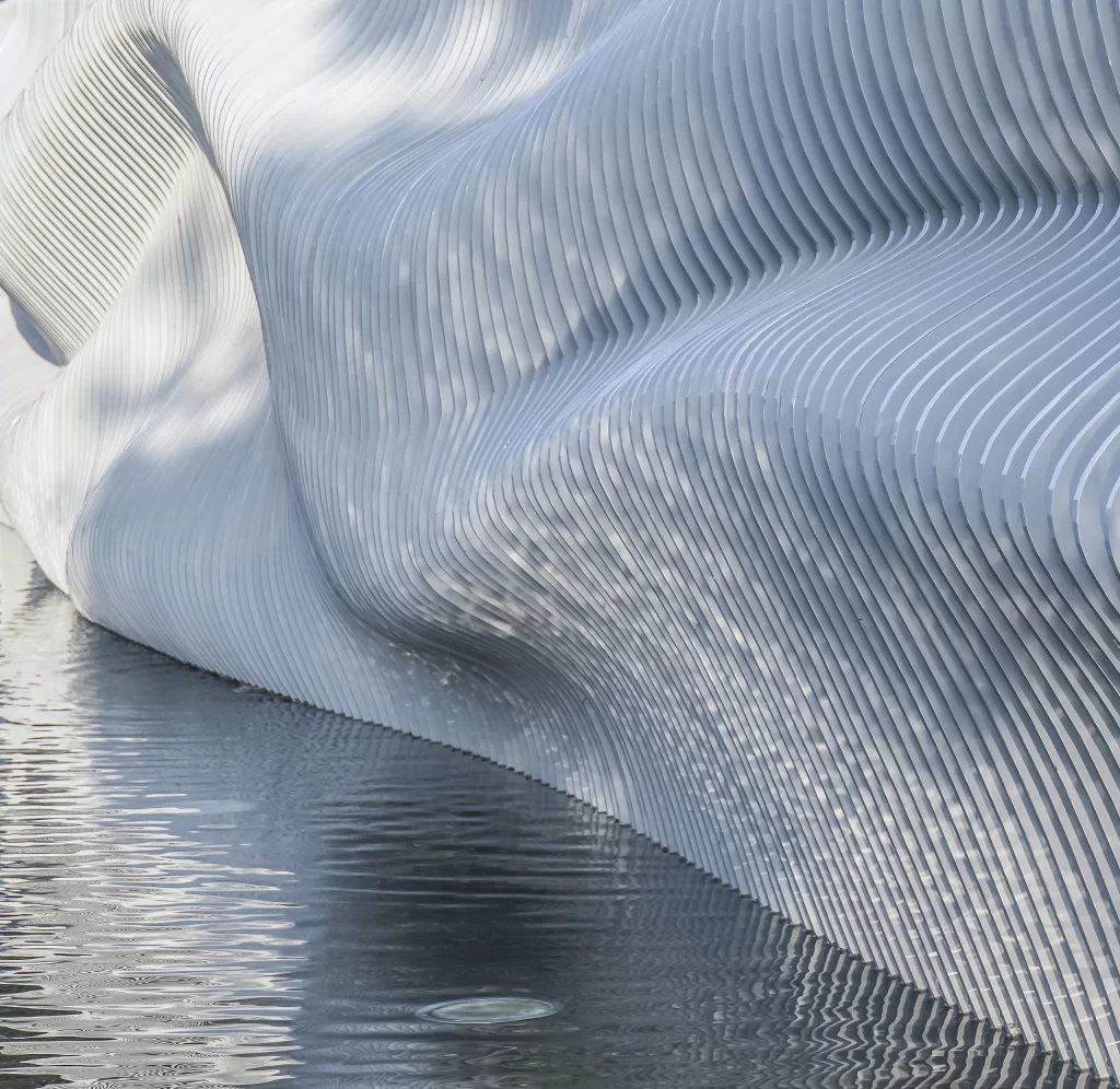 White Misty 3D Background