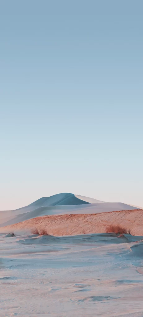 White Mountain Nature Background