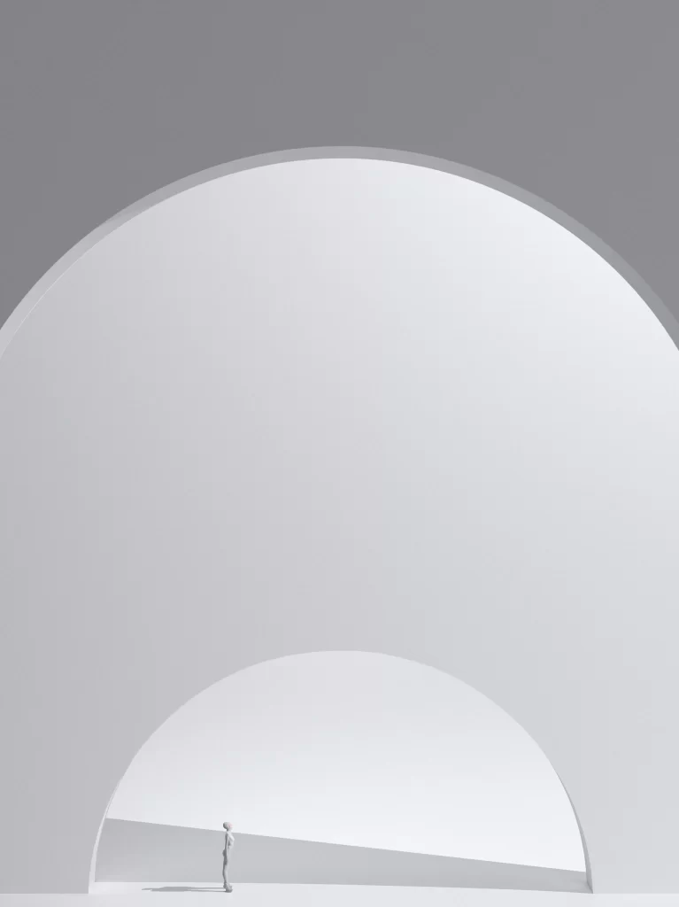 White Smooth 3D Background