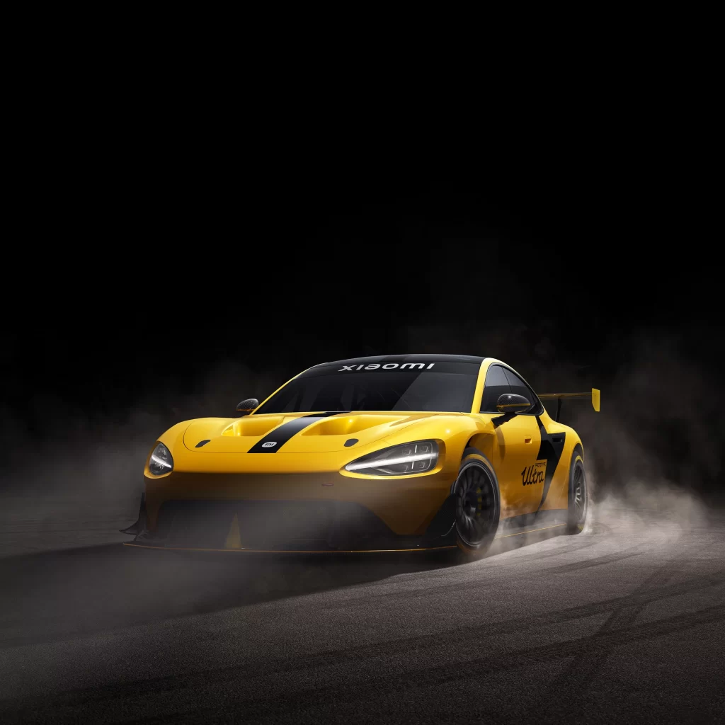 Xiaomi SU7 Drift Smoke Advertisement