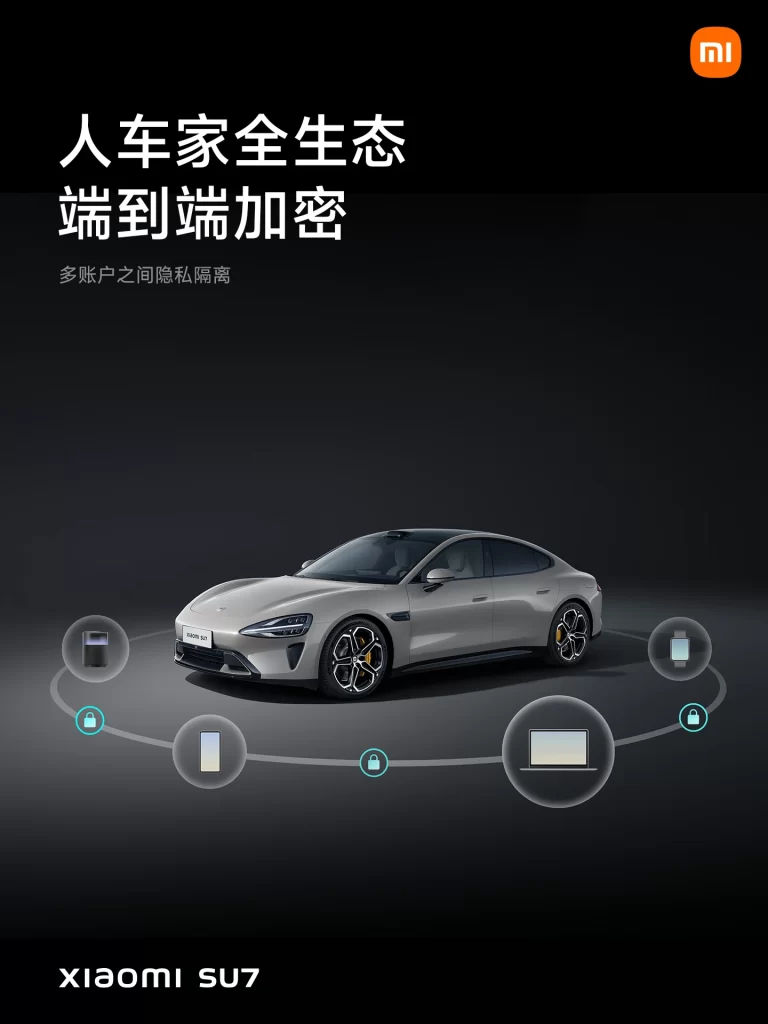 Xiaomi SU7 Ecosystem Encrypt Advertisement