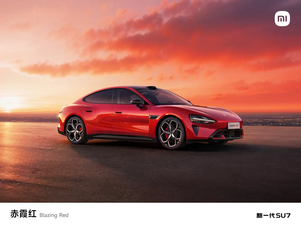 Xiaomi SU7 Sunset Horizon Advertisement