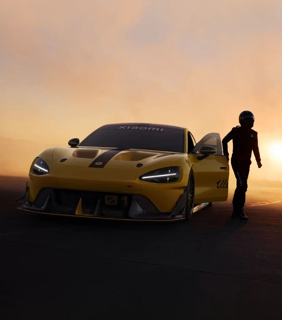 Xiaomi SU7 Ultra Car And Driver Advertisement
