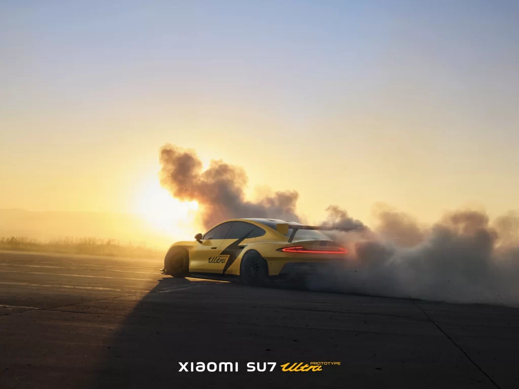 Xiaomi SU7 Ultra Drifting Advertisement