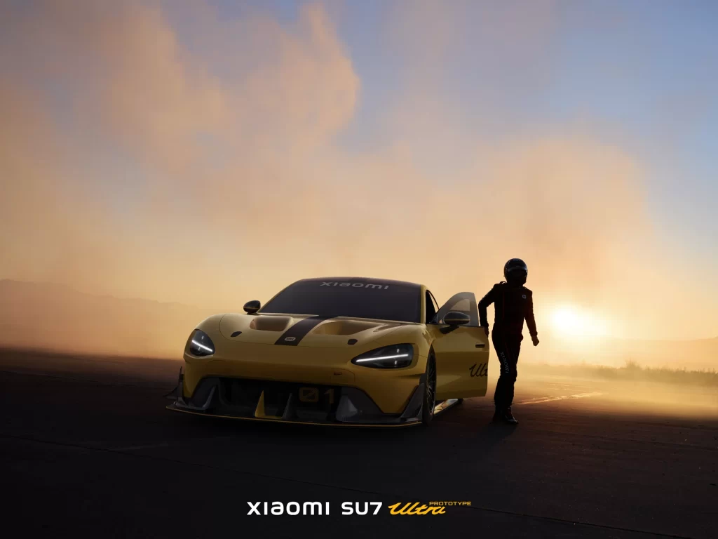 Xiaomi SU7 Ultra Driver Portrait Advertisement
