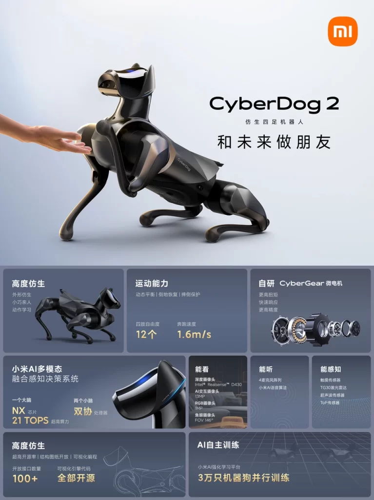 Xiaomi Xiaomi Cyberdog Robot Advertisement