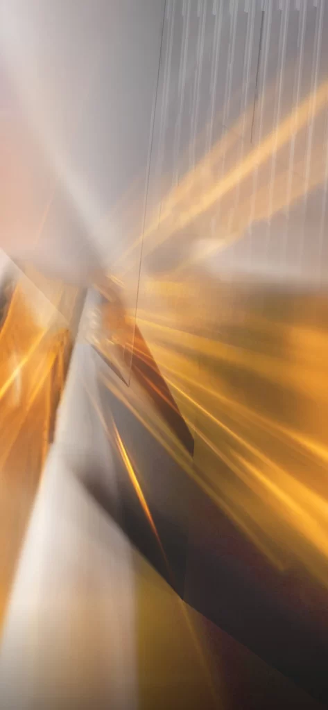 Orange Ray Gradient Abstract Background