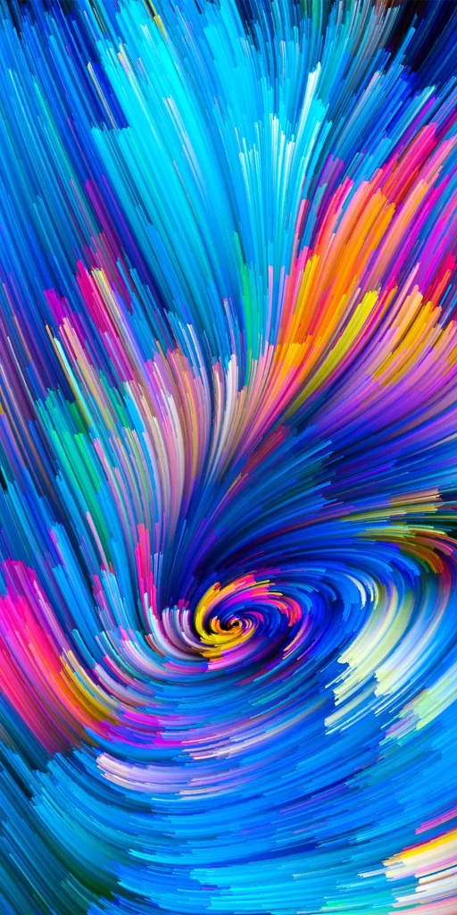 Yellow Bold Abstract Background