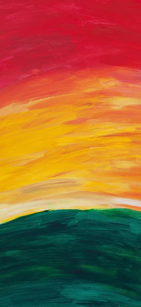 Yellow Flow Abstract Background