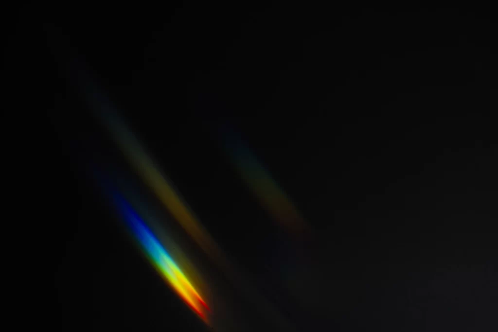 Yellow Flow Dark Background