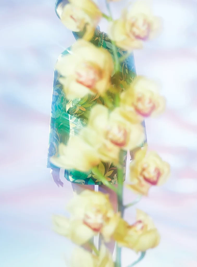Yellow Flower Texture Background
