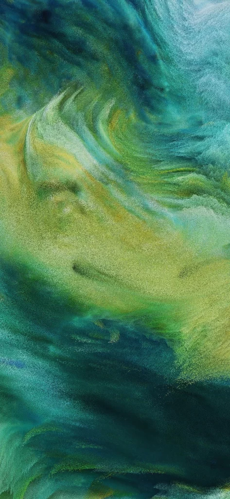 Yellow Glow Abstract Background