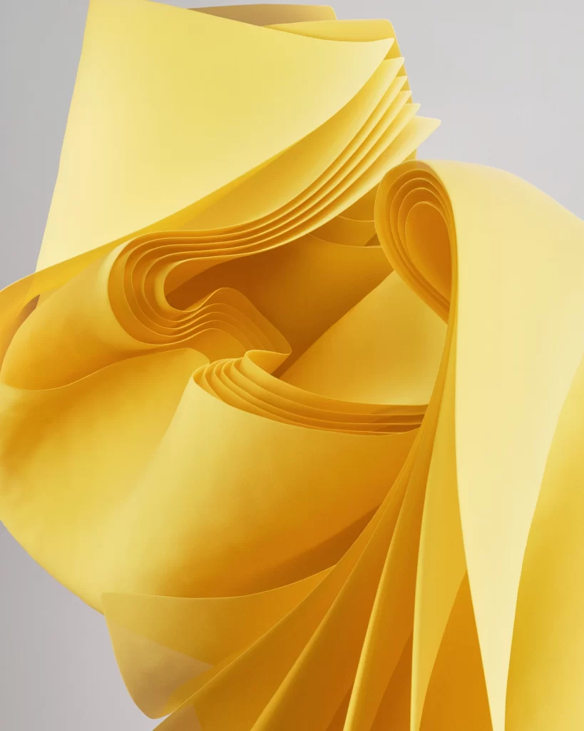 Pastel Curve 3D Background