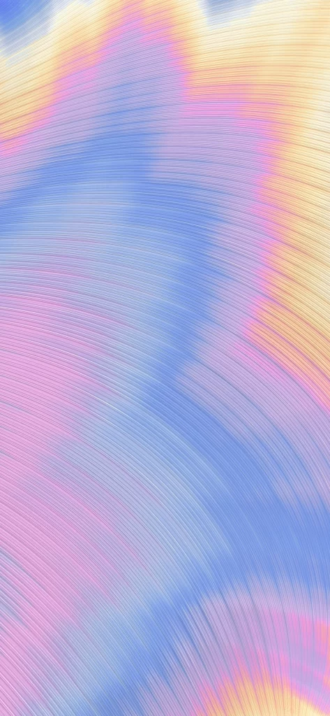 Yellow Smooth Abstract Background
