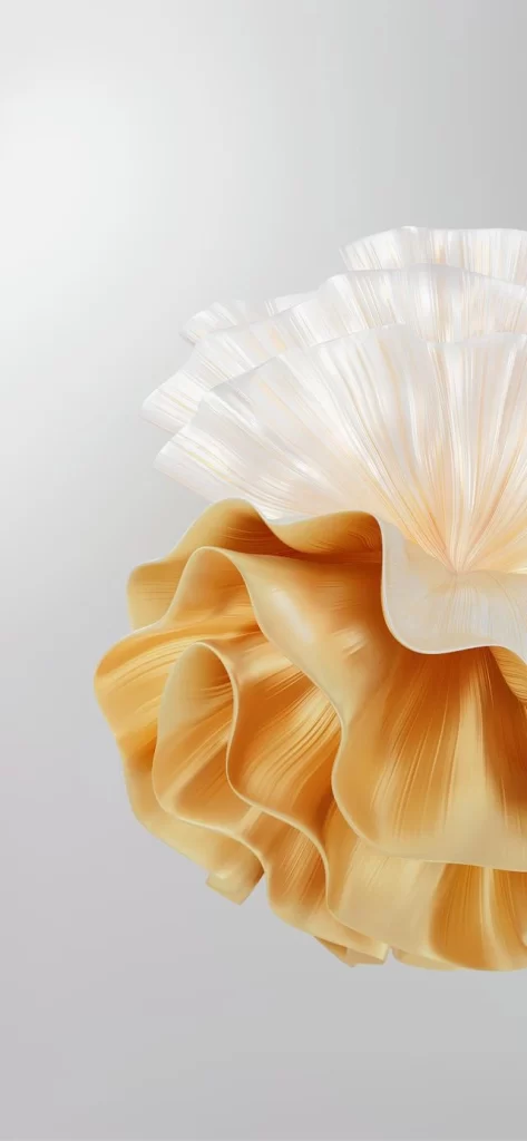 Yellow Wave Texture Background