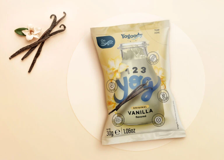 Yogooddy Yogurt Snack Pouch Design