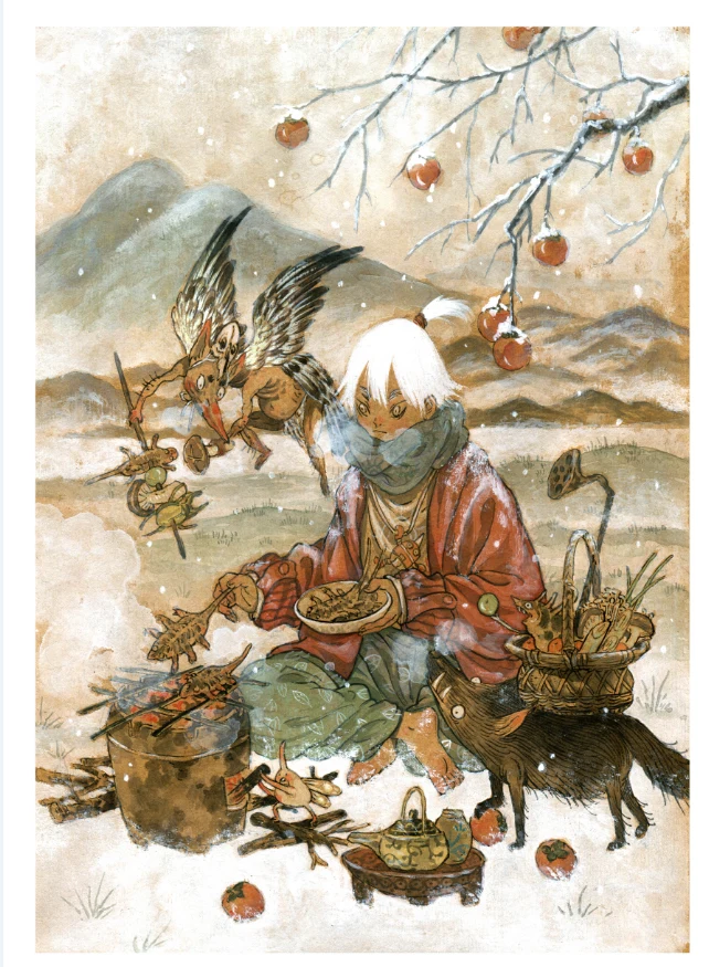 Red Robed Elder Spirit Gathering Dog Zao Dao