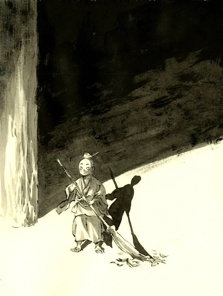 Silhouetted Figure Dark Scene Zao Dao
