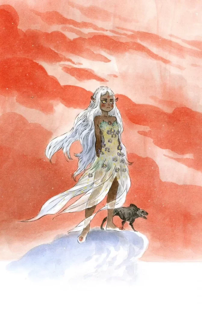 White Haired Spirit Dog Cloud Zao Dao