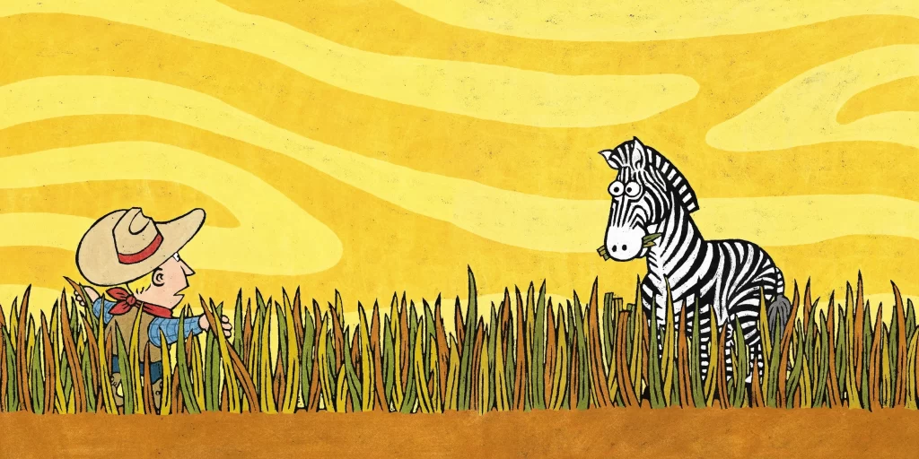 Zebra Encounter Are You a Horse Spread