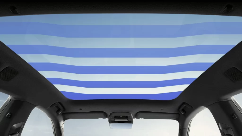 Zeekr 001 Blue Cabin Interior