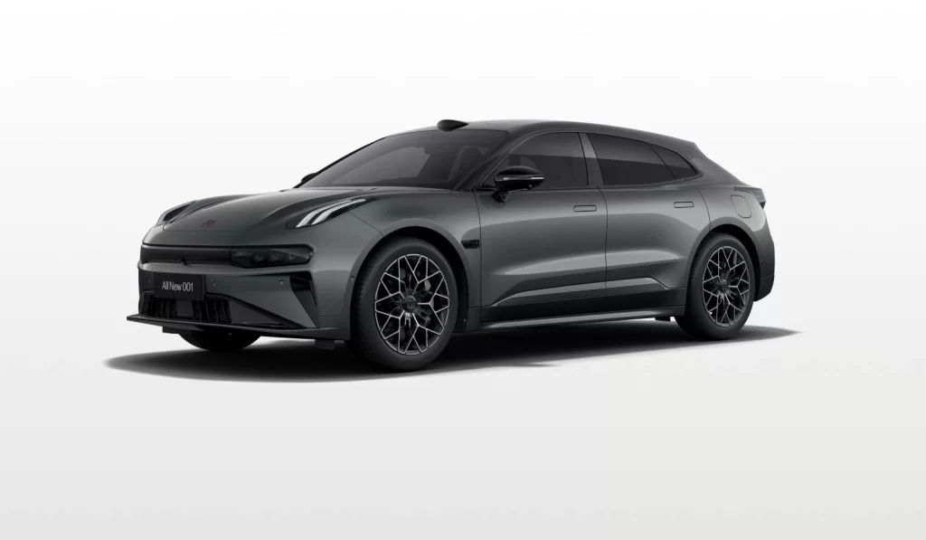 Zeekr 001 Dark Gray Studio Side View