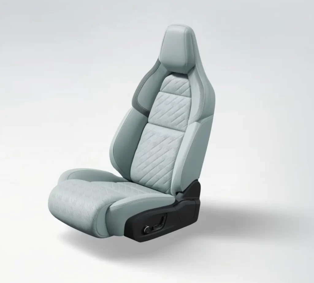 Zeekr 001 Light Gray Front Seats Interior