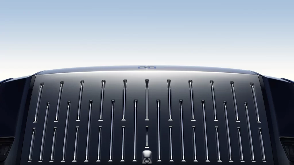 Zeekr 009 Black Front Grille View