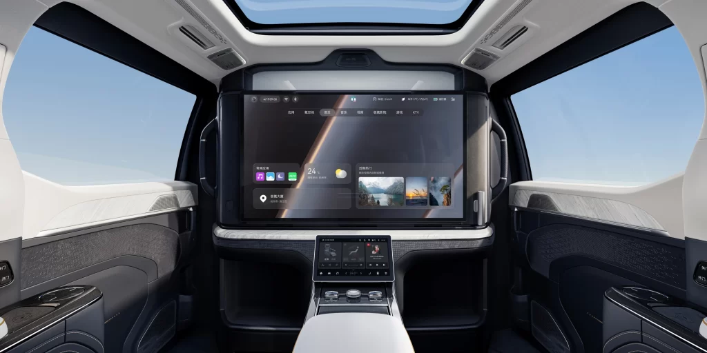 Zeekr 009 White Interior