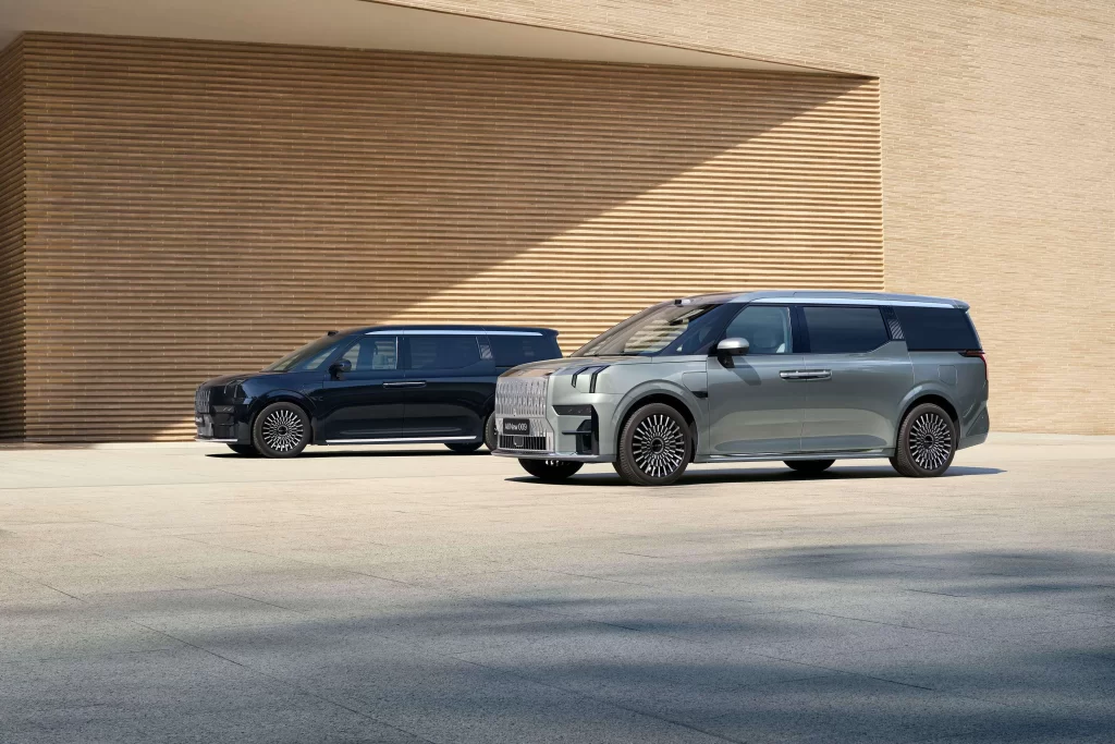Zeekr Cars Lineup Outdoor View