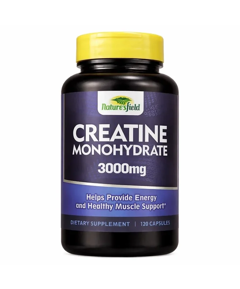 Nature Field Creatine Monohydrate Supplement Packaging