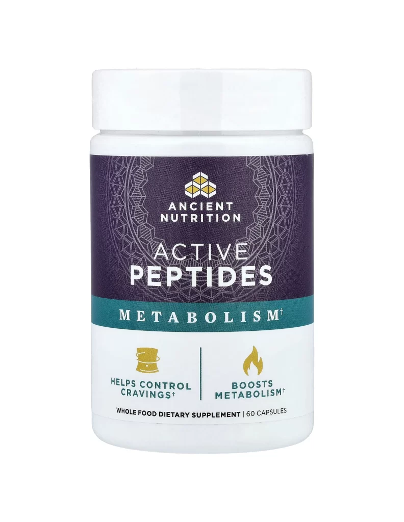 Ancient Nutrition Active Peptides Metabolism Supplement Packaging