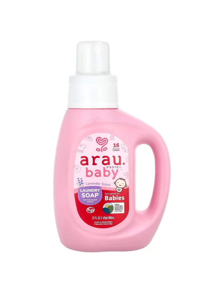 arau.baby Laundry Soap Lavender Packaging