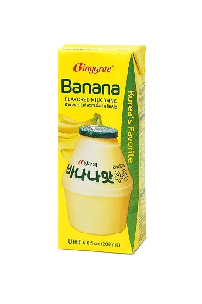 Binggrae Banana Milk Packaging