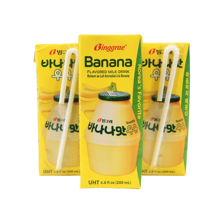 Binggrae Banana Milk Packaging